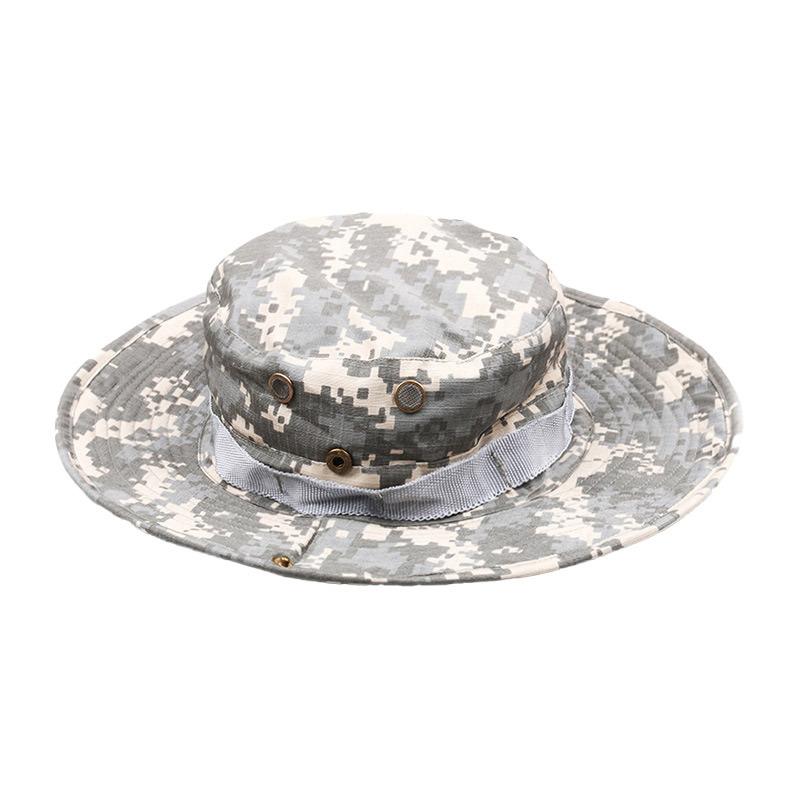 Men Military Tactical Caps Sport Hunting Hiking Hat Breathable Bucket Hat Man Camo Sun Cap Jungle Fishing Camping Hat Sportswear