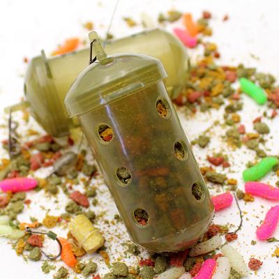 20g/30g/40g/50g Carp Feeder Fishing Accessories Cage Trapping Maggot Bugs Carp Bait Cage Holder For Fishing Tackle Feeder Cage