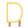 English Letter Filament Cob Led Filament Dc3V Candle Edison Yellow Diodes Party Decoration Light Accessories Diy