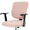 Funda para Silla de Oficina, Fundas Elásticas para Asiento de Silla de Ordenador, Cubre Asiento Elástico para Escritorio, Funda Protectora Removible Lavable para Silla de Comedor Cocina