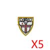 Medieval Military Castle Knight Accessories Building Block Roman Figure Soldier Crusader Viking Shield Armor Eagle Brick Toy S01