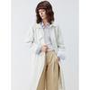 ELLE Women's Trench Style Long Dress