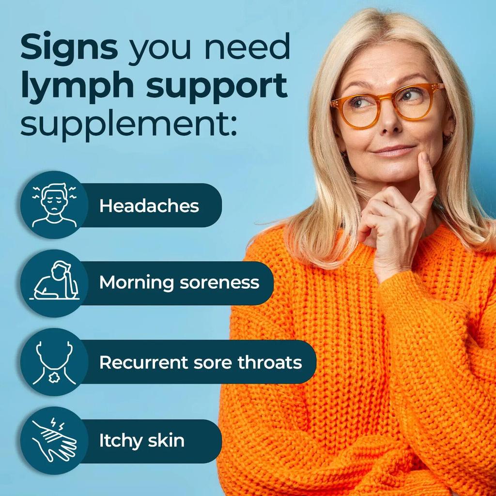 Supliment de Cercetare pentru Suport Limfatic, cu Echinaceea, Păpădia și Rădăcina de Brusture, 60 Capsule