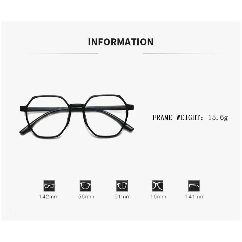 New Generation Anti-blue Light Glasses Fashionable Women's Multi-sided Progressive Lenses For Nearsightedness.13