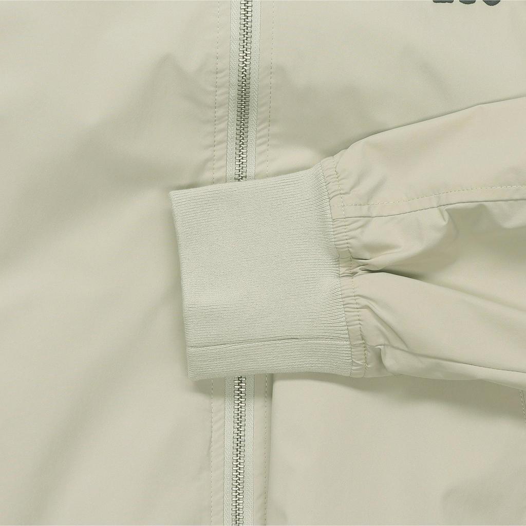 Lee Solid Color Zip Baseball Collar Jacket Men jackets Light-Cyan-Gray LMT006890100092A05169