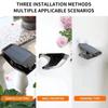 Solar Security Light Outdoor Motion Sensor Clip, Super Bright Garden,IP65 Waterproof Outside Camping Lights