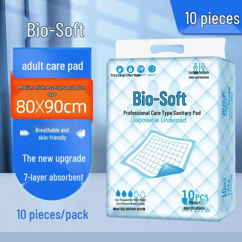 Care Pad: Hospital-Grade Disposable Large Postpartum and Elderly/Infant Urine Pads (60x80cm, 45x60cm)