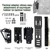 Tourniquet-Halter für PistolenholsterTourniquet-Halter Montageadapter für Qls Taktische Ausrüstungszubehör mit Gürtelbefestigung