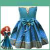 Costum Cosplay Merida Curajoasa Pentru Fete Cadoul Perfect Pentru Halloween Și Nu Numai!