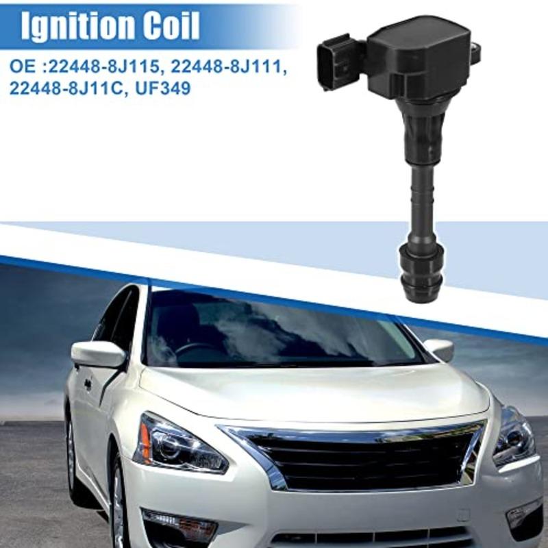 1Pcs 22448-8J115 Ignition Coil For Nissan Maxima Pathfinder Murano Altima For Infiniti I35 QX4 UF349 224488J115 224488J11C