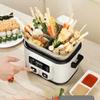 220V Multi Cookers - Electric Hot Pot with Lift and Separation Design for Hot Pot Kanto Cooking For Steaming, Frying, Grilled