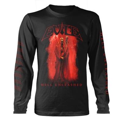 Evile Unisex Adult Hell Unleashed Long-Sleeved T-Shirt