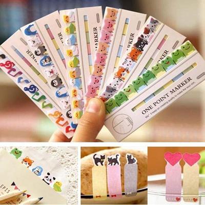 New Fashion 3 Pcs Lovely Sticky Notes Memo Pad Notebook Stationery School Office Supplies For Girl Boy Kawaii Stickers Wholesale