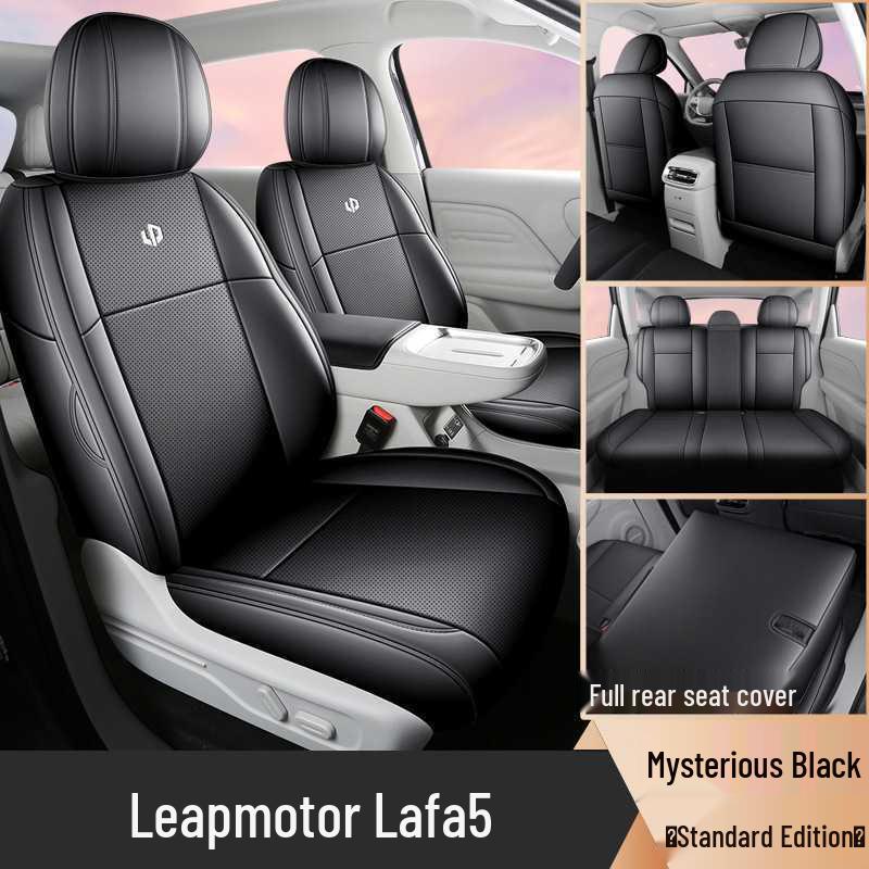 

2025 Leap Lafa5 Universal Leather Seat Covers for 5-Seater Vehicles - All-Season, Full Coverage Cushions. Lafa5 - 5 Seats