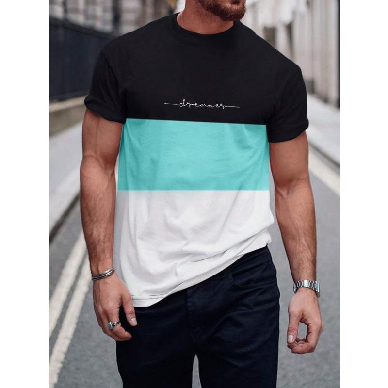 

Модная мужская футболка с принтом Harajuku с коротким рукавом, футболки для отдыха с круглым вырезом, повседневная мужская футболка базового дизайна 3XL