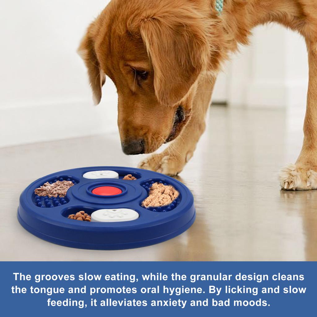 Spielzeug, Leckfuttertablett, Futter verstecken, Haustierspielzeug, Lindert Langeweile, Training, Intelligenz, Slow Food Tray, Abschließbare Hundekiste