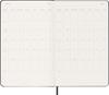 Moleskine 2027 Weekly January 12 Large Size x Black DHB12WH3Y27 Diary, Start, Months, Horizontal, (13cm 21cm), Hardcover,