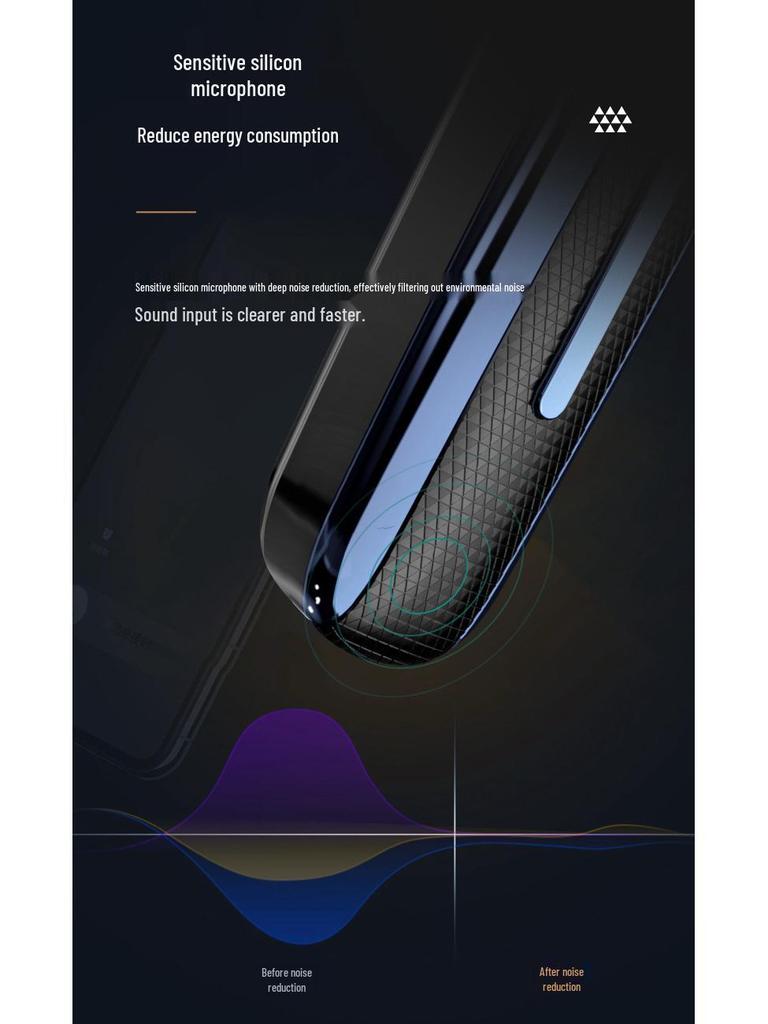 E1 Bluetooth 5.0 Single Ear Hook with Long Battery Life for Business