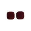 Rhombus Diamond Inlaid Black Stud Earrings - Elegant, Versatile, High-End Fashion Design