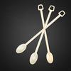 Homeglen Disposable Long Handle Plastic Stirring Spoons