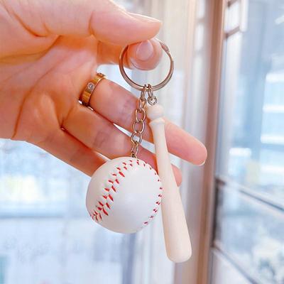 Portachiavi Ciondolo Baseball più Venduto con Mini Softball e Guanto