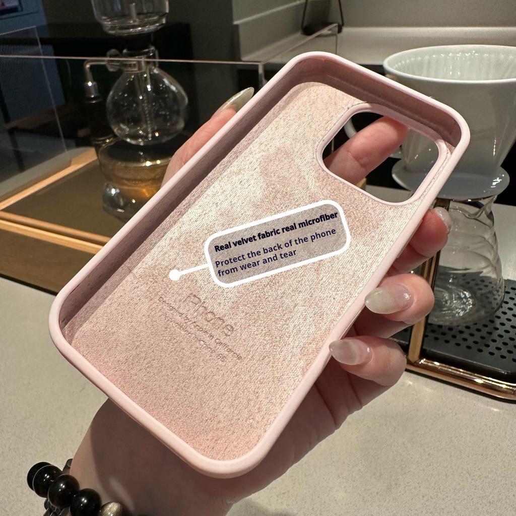 For iPhone 11 12 13 14 15 16 Series Colorful Silicone Cases-Combining Protection and Style.