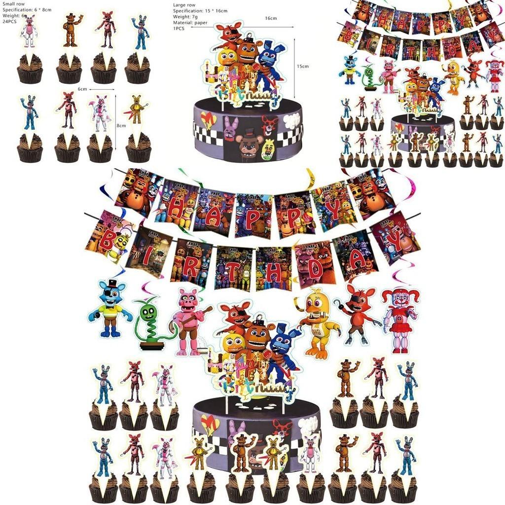 Festive Five Nights At Freddy's Party Supplies For Unforgettable Birthday Celebrations