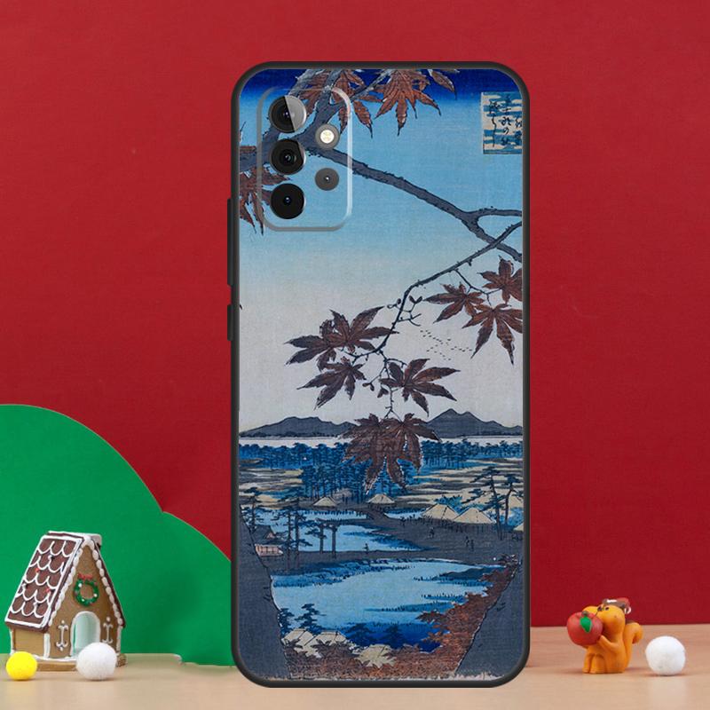 Ukiyo-e Japanese Style Art Case For Samsung Galaxy A36 A56 A06 A13 A53 A32 A12 A22 A52 A35 A17 A16 A55 A15 A54 A34 A14