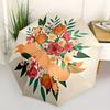 1pc Floral Pattern Automatic Folding Umbrella - Portable Foldable Design with 8 Ribs, Durable Plastic & Iron Frame, Casual Outdoor Accessory