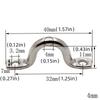 4-Piece Marine-Grade 316 Stainless Steel Deck Rings – Corrosion-Resistant Eye Straps For Boats, Kayaks, Awnings – Sizes 4-10mm – Securing & Hanging