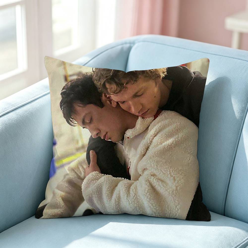 Heated Rivalry Shane Hollander IIlya Rozanovs Square DoubleSided printed Pillow Case Bedroom Bedside Pillow Sofa Cushion Cover