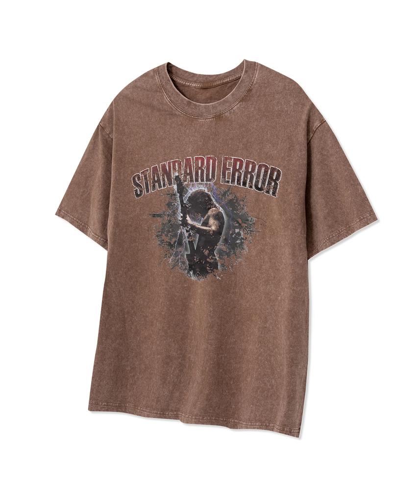 STANDARDERROR [2Pack] Pigment Short Sleeve T-Shirt Package (8 Types) (B Type)