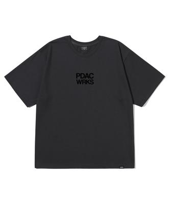 Peideu Pd Pdac Short Sleeve T-Shirt Charcoal