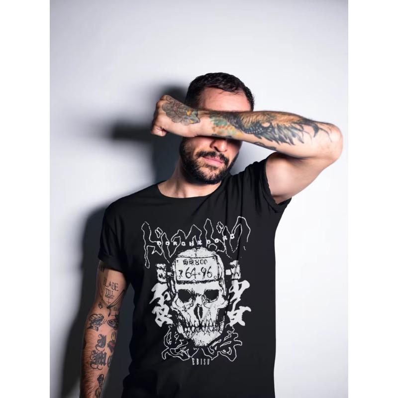 

Тренд Лето 2025 Косплей Атрибутика Dorohedoro Футболки Добро пожаловать в Хаос - Нейтральные Футболки для Любителей Аниме Футболки Doro M