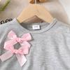 Kids Casual Long-Sleeve Set, Comfortable Daily Wear Outfits