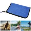 Pure Cotton Thickened Fishing Towel Double Sided Water Absorption Towel with Metal Hook(Fishing Towel )