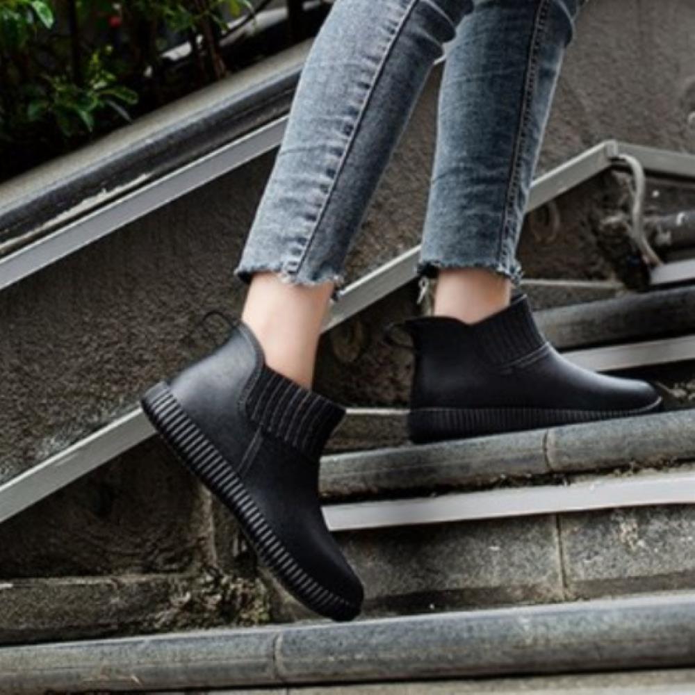 New ArrivalS Open Run Women S Waterproof Ankle Rain bootS Short Pvc