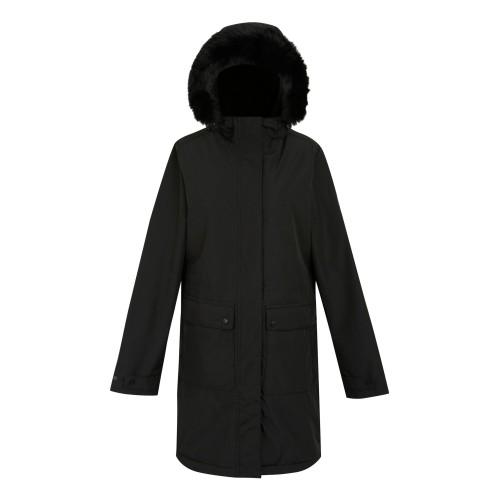 Regatta Parka mit Kunstpelzbesatz für Damen