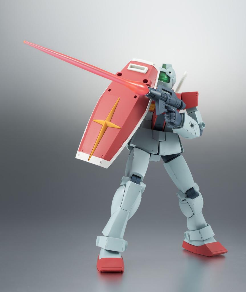 TAMASHII NATIONS ROBOT Spirits Mobile Suit Gundam Jim 125mm Painted Movable Figure BAN57300 [SIDE MS] RGM-79 Ver. A.N.I.M.E. Approx. ABS&PVC