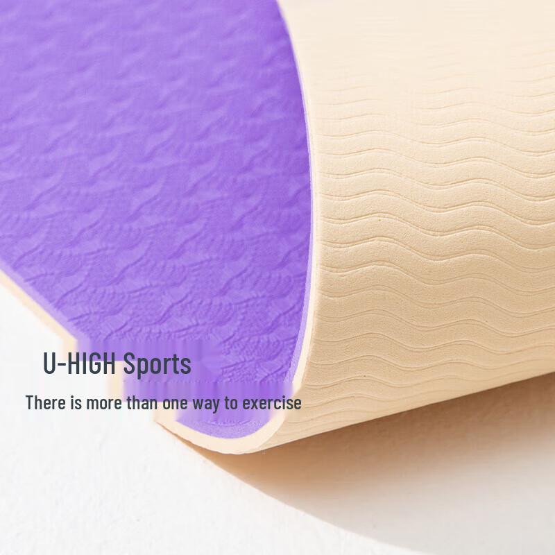 Chun Sen Two-tone TPE Anti-slip Yoga & Fitness Mat