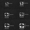 6Pcs Set Convex Lens Magnifying Glass Watchmaker Accessories Portable Magnifying Watch Parts Tool Convexity Watch Parts