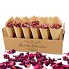 Wood Grain Confetti Cone Holder Rose Dried Flower Petal Wedding Decor For Weddings Decor Village Wedding Party Decor Confetti
