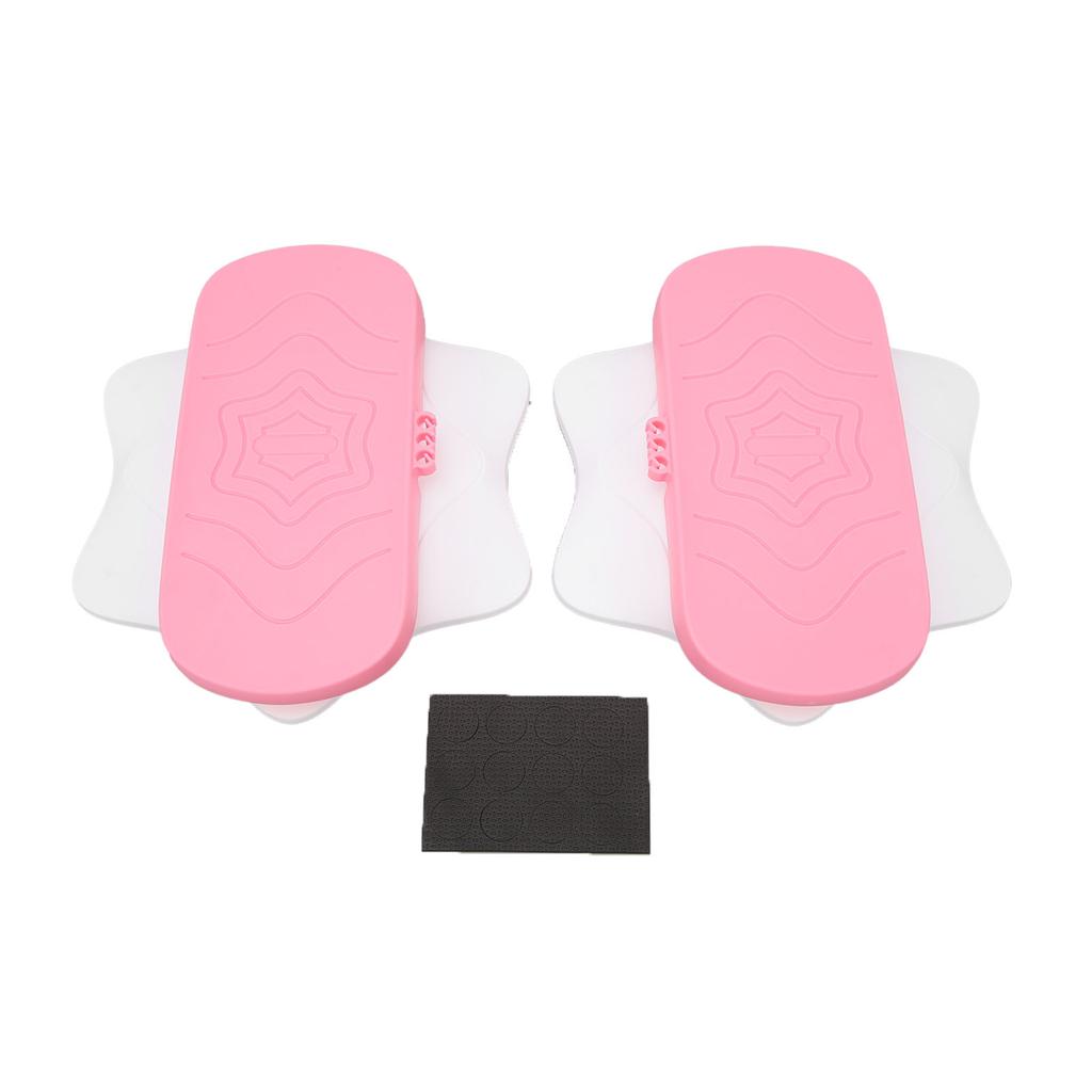 2PCS Twist Board Waist Twisting Disc ABS Bearing Steel Separated Abdominal Core Exercise Twisting Stepper for Workout