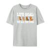 Life Goal Pet All The Dogs Dog Black Graphic Tees Female Free Shipping Clothes Tee Shirt Korean Style