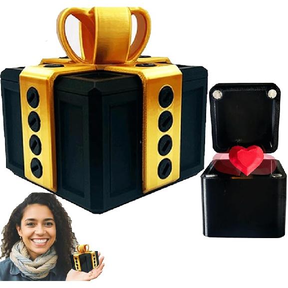 The Annoying Present with Middle Finger, Annoying Gift Box with Screws, Middle Finger in a Box, Really Prank Gift Box, Surprise Pop-Up Novelty Funny Group6