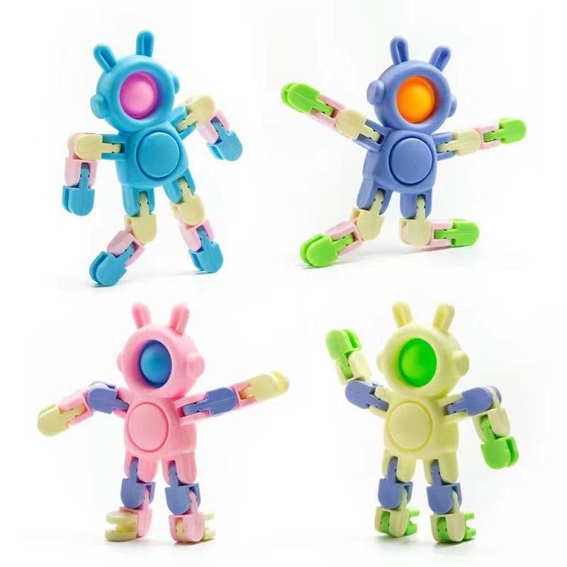 Finger Gyro Decompression Toy Variety Chain Fingertip Decompression Children'S Toy