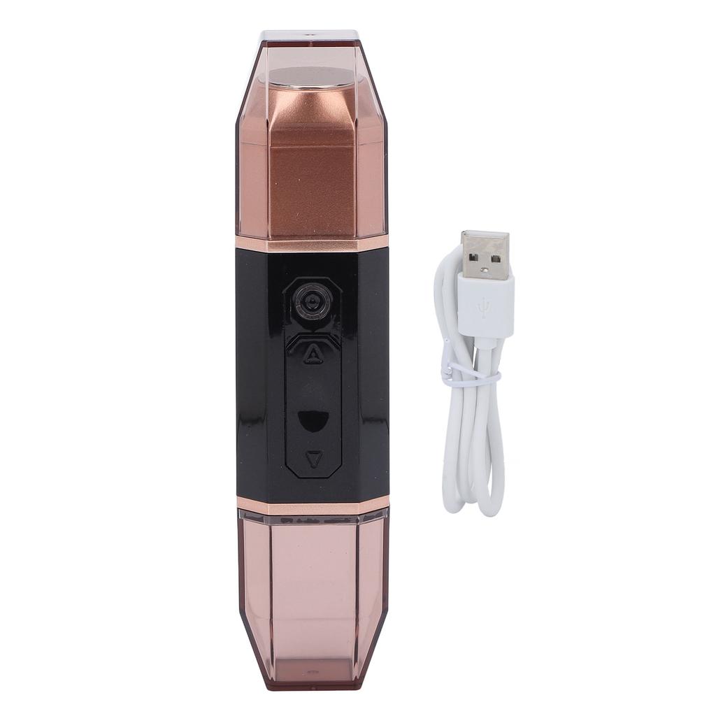 Facial Nanometer Mist Sprayer Rechargeable Hot Compress Skin Moisturizing Spray for Skin Care