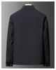 Men's Versatile Business Casual Lapel Jacket - Spring/Autumn 2026 High-End Executive Style for Middle-Aged Men