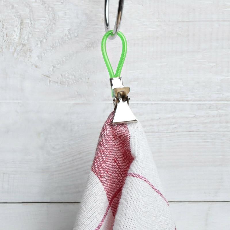 Towel Holders with Secure Clamping Easy installs Multifunction Small Space Towel Organizers Uprgades for Bath Kitchen Cabinets