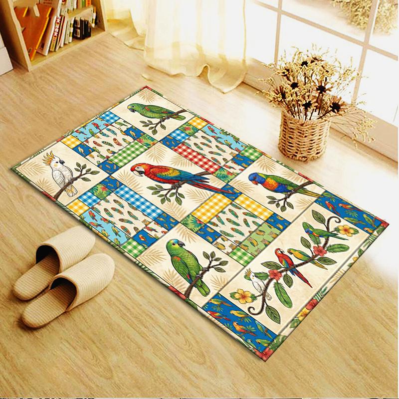 2025 New Retro Animal Carpet Rug for Living Room Bedroom Home Sofa Decoration,Kids play Non-slip Floor Mat99